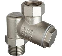 Filtre en cuivre DN15 DN20 for chauffe-eau, tuyau domestique, vanne de filtre en laiton(DN20 C)