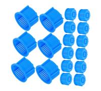 Filtre en Ligne pour Machine à Laver à Tamis, Bleu, Lot de 20 | Plastique, Kit de Remplacement, Prévention des Sédiments, Design Précis pour Entrée Standard 2cm