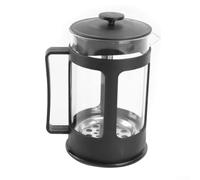 Filtre en maille d'acier inoxydable pour cafetières à piston française avec carafe en verre borosilicate et boîtier en plastique pour des résultats constants