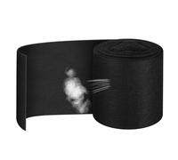 Filtre en maille de ventilation de toit - Rouleau de filtre à charbon, rouleau de coton de carbone découpable avec une forte adsorption | Pour la maison, les dortoirs, les hôtels, les appartements