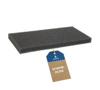 Filtre en mousse pour échangeur de chaleur comme Gorenje 810183 280 x 137 mm pour sèche-linge