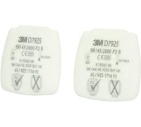 Filtre en non-tissé pour poussières fines D7925 EN143:2000/A1:2006 P2R f.Ser.Secure Click 4 pcs/bt.