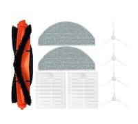 Filtre En Tissu De Vadrouille De Brosse Latérale De Brosse Principale, Compatible For Xiaomi, E12 E10 B112, Pièces De Rechange For Aspirateur Robot De Balayage Multifonctionnel(Set f)
