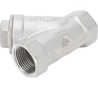 Filtre en Y 3/4in DN20 304 Acier inoxydable double couche Filtre en Y pour l'eau, le pétrole et le gaz