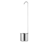 Filtre entonnoir à liquide - 14 x 14 cm de large ouverture - Tamis en acier inoxydable - Outil de bec polyvalent avec design en - Ustensile de cuisine fiable pour le vin et les ingrédients secs