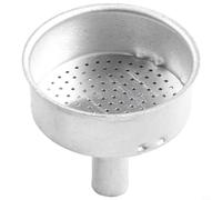 Filtre entonnoir de rechange en aluminium pour cafetière expresso 1, 2, 3, 6, 9, 12 tasses, joint d'étanchéité pour cafetière, filtre entonnoir (150 ml)