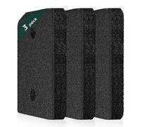 Filtre éPonge Adapté à la Pompe à Chaleur du SèChe - Filtres Pour SèChe-Linge Miele 9164761 - Iltre Mousse, Filtre de Base, éChangeur De Chaleur (Jeu De 3)207 X 157 X 30mm