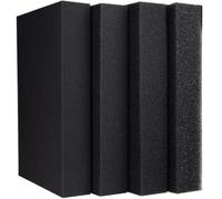 Filtre éponge bio pour aquarium - Média filtrant pour aquarium et étang, plusieurs tailles (S/M/L/XL) (50 x 50 x 2 cm, S pore)