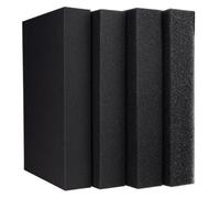 Filtre éponge bio pour aquarium - Noir - Support en mousse (15/25/35/50PPI) pour aquarium et bassin (100 x 12 x 5 cm, 15PPI)