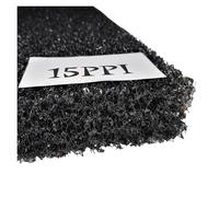 Filtre éponge biochimique en mousse de coton pour aquariums et étangs - 50 x 50 x 5 cm, 15/25/35/50 PPI (15PPI, 50 x 50 x 3 cm)