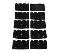 Filtre éponge en coton pour Casarte et pour sèche-linge à pompe à chaleur Haier - Remplacement efficace du piège à peluches, 250 x 130 mm, kit d'entretien pour buanderie (10 pièces)