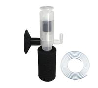 Filtre éponge pour aquarium Airlift inversé anti-adsorption | Kit De Filtre En Mousse Compact Absorbe les excréments, intercepte les impuretés, élevage des alevins, bettas et crevettes