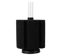 Filtre éponge pour Aquarium Filtre en Mousse Souple pour Aquarium avec Tube d'extension pour réservoirs Marins d'eau Douce Éponge en Plastique 4,5 Pouces de Hauteur et 4,7 Pouces