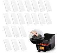 Filtre éponge pour friteuse à air - 16 x 5 cm - Liaison d'huile (2) | Absorption automatique des odeurs, lient les vapeurs d'huile, cuisson plus propre, pour Vortex Plus 6QT, éponge blanche