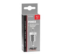 Filtre Essence Racing Aluminium D.8mm Universel Ouvrant Pour Nettoyage Interne
