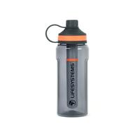 Lifesystems Bouteille purificatrice d'eau – Élimine virus, bactéries et microplastiques – 1 L Gris