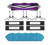 Filtre Et Chiffon De Nettoyage For Brosse Latérale Principale, Compatible Avec Midea M7 PRO/M7 MAX Et Fakir RS 770 (kit D'accessoires).(Set L)