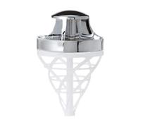 Wirquin Filtre à cheveux et grille 30721551 pour bonde de douche James, gris