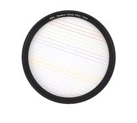 Filtre étoile Camerastreak, Filtre d'objectif de caméra en Verre optique, Outil photographique point à ligne haute luminosité pour prise de vue nocturne (72 mm)