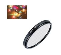 Filtre étoile pour objectif d'appareil photo Pentax K-1 Mark II avec objectif Pentax HD PENTAX-D FA 28-105 mm f/3.5-5.6 ED DC WR 62 mm