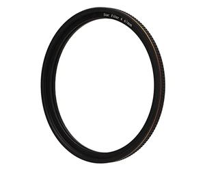 Filtre étoile Réglable avec Revêtement Anti-Reflets, Filtre D'objectif 4 Points pour Appareils Photo Reflex Numériques, Réduit la Lumière Parasite, étanche, avec Boîte
