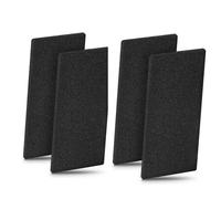 Filtre evaporateur pour sèche-linge, Accessoire pour séchoirpack de 4 Le noir