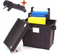 Filtre extérieur de bassin 8000l + UVC 9W Stérilisateur de bassin + pompe de bassin Pompe 55889