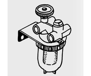 Filtre fioul à Recyclage avec Vanne d'arrêt - SOVELOR-DANTHERM - ACC120