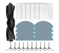 Filtre for brosse principale/latérale, chiffon de nettoyage, compatible avec Vyzzle, D10, ILIFE, V20, pièces de rechange for aspirateurs Laresar et L10(B)