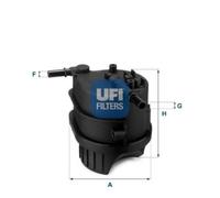 UFi Filtre à huile 25.153.00