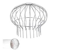 Filtre Gouttiere 50-200mm Protections De Gouttières En Métal for Gouttières - Grille De Protection for Gouttières - Protection Des Feuilles Et De La Mousse(75mm/2.9in)