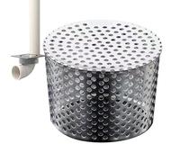 Filtre Gouttiere Diametre 5 À 20cm Crapaudine De Gouttière Acier Inoxydable | Protection De Gouttière En Acier Inoxydable Pour Éviter Le Blocage Des Feuilles, Filtre Pour Tuyau De Descentes