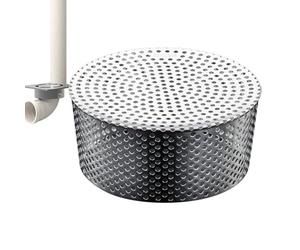 Filtre Gouttiere Diametre 5 À 20cm Crapaudine De Gouttière Acier Inoxydable | Protection De Gouttière En Acier Inoxydable Pour Éviter Le Blocage Des Feuilles, Filtre Pour Tuyau De Descentes