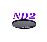 Filtre gris neutre Heliopan ND 2.0 (100x, -6.66 EV) diam. 82