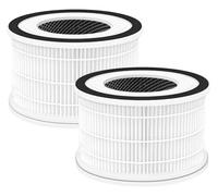 Filtre H13, Filtre De Remplacement True H13, Compatible Avec Afloia Fillo Halo Allo, Purificateur D'air À Filtration En 3 Étapes
