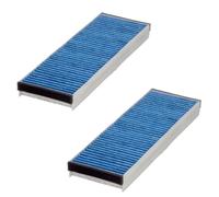 Filtre Habitacle Antiviral HENGST FILTER 30 mm Pour AUDI A6