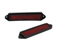 filtre habitacle Deux couvercles de filtre à Air adaptés pour E81 E82 E84 E87 E88 E90 E91 E92 E93, dotés d'un acier solide, offrent un meilleur moteur volet filtre habitacle(Red)