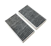 Filtre Habitacle Lot De 2 Filtres D'habitacle Pour Climatiseur De Voiture, Adaptés À Mercedes Benz X166 W166 GL350 400 450 GLE250d GLE300 320 GLS500 ML Coupé Kit de filtres à air à charbon