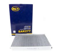 5X SCT Filtre D'Intérieur Filtre À Pollen Filtre D'Intérieur SAK 277