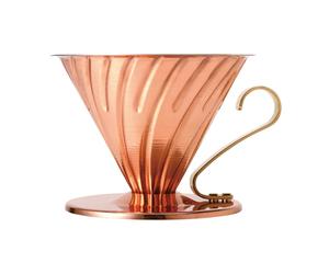 Filtre Hario V60-02 en acier et cuivre 0.00