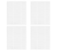 Filtre Hepa Accessoires compatibles avec Roborock Q7 L5 / Q7 L5+ / Q7 M5 / Q7 M5+ Robot Aspirateur Pièces de rechange Filtre Nettoyage ménager Filtre de balayeuse Filtre lavable et réutilisable