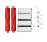 Filtre Hepa, brosse latérale, brosse principale, serpillère/convient pour Xiaomi Roborock Q7 Max Max + T8 Robot aspirateur pièces de rechange (couleur : gris clair)