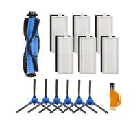 Filtre Hepa Brosse latérale Principale Filtre Primaire Compatible avec Anker Eufy RoboVac 11S 12 15T 15C 25C 30C 35C Pièces de Rechange for aspirateur Robot(Set P)