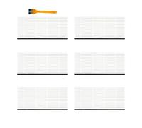 Filtre HEPA, chiffons, sacs à poussière compatibles avec l'aspirateur robot Proscenic M8 Pro, accessoires, rouleau principal, brosse latérale de remplacement(Set23)