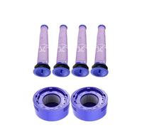 Filtre HEPA, compatible avec Dyson, accessoires for aspirateur robot V8 et V7, pièces de rechange lavables(6pcs A)