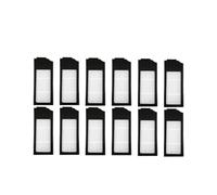 Filtre HEPA, compatible avec Ecovacs Deebot X1 OMNI / X1 TURBO / T10, accessoires pour aspirateurs robots partie(12 pcs)