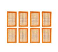Filtre HEPA, Compatible Avec Kärcher, For Aspirateurs MV4, MV5, MV6, WD4, WD5 Et WD6. Pièces De Rechange Et Accessoires N° 2.863-005.0. Chiffon De Nettoyage For Robot Laveur De Sols.(8pcs)