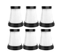 Filtre HEPA Compatible avec MOOSOO K12 K12 Pro K13 Compatible avec Genius Invictus One 1.0 X7 2.0 Remplacement d'aspirateur(6 Pcs)