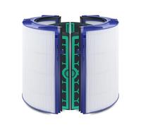 Filtre HEPA compatible for Dyson HP04 TP04 DP04 TP05 DP05 | Filtre 360° à deux étages, ventilateur Pure Cool, filtre en verre combiné, entretien du purificateur(White)