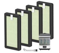 Filtre HEPA de rechange F/T - 4 pièces - Compatible avec le séchoir à bouteille avancé tout-en-un Dr. Brown's - Remplacement avancé True Air pour stérilisateur et séchoir à biberon